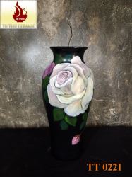 Lọ sơn mài vẽ 3D