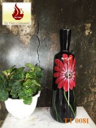 Lọ sơn mài vẽ 3D