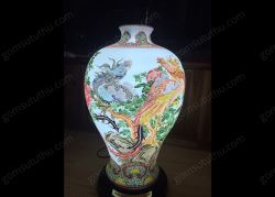 Đèn dáng đùi dế Uyên Ương Hội Tụ