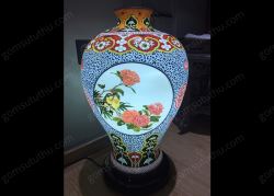 Đèn dế Hoa Văn Tứ Cảnh