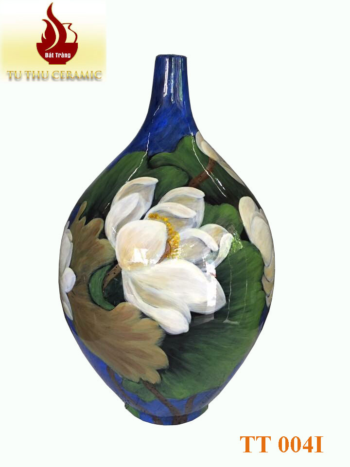 Lọ sơn mài vẽ 3D