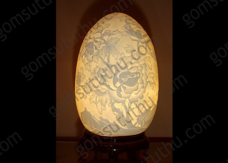 Đèn hoa dáng trứng